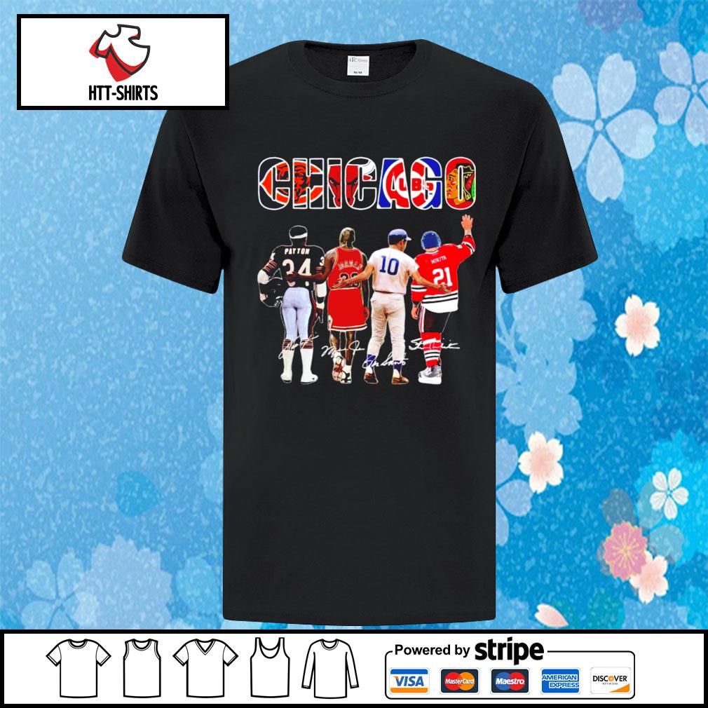 Chicago Bulls Chicago Bears And Chicago Cubs Logo Teams New Design Shirt -  High-Quality Printed Brand