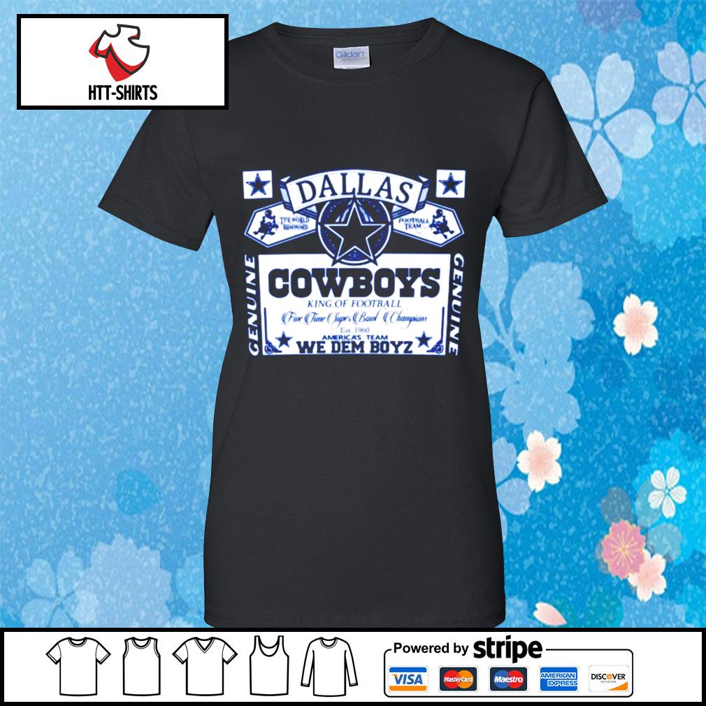 Dallas Cowboys King Of Football Genuine Shirt