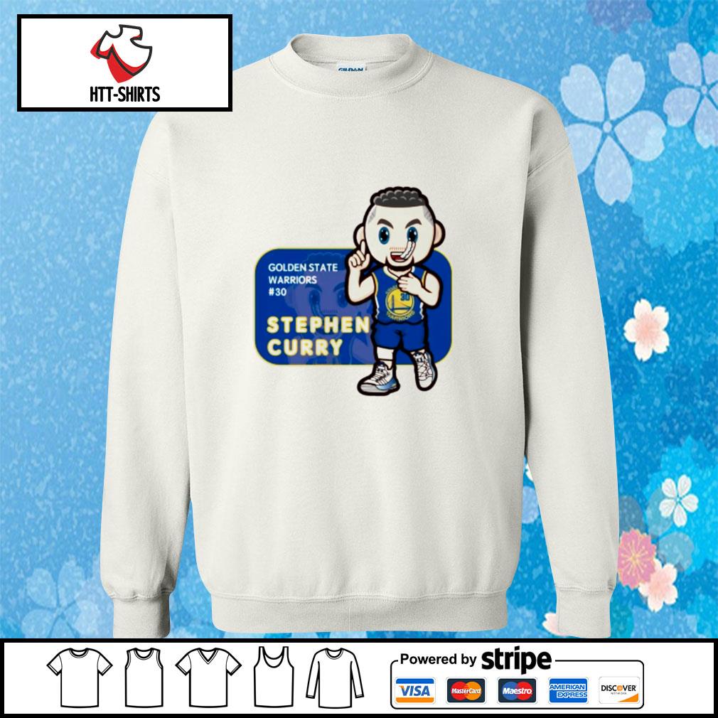 steph curry cartoon shirt