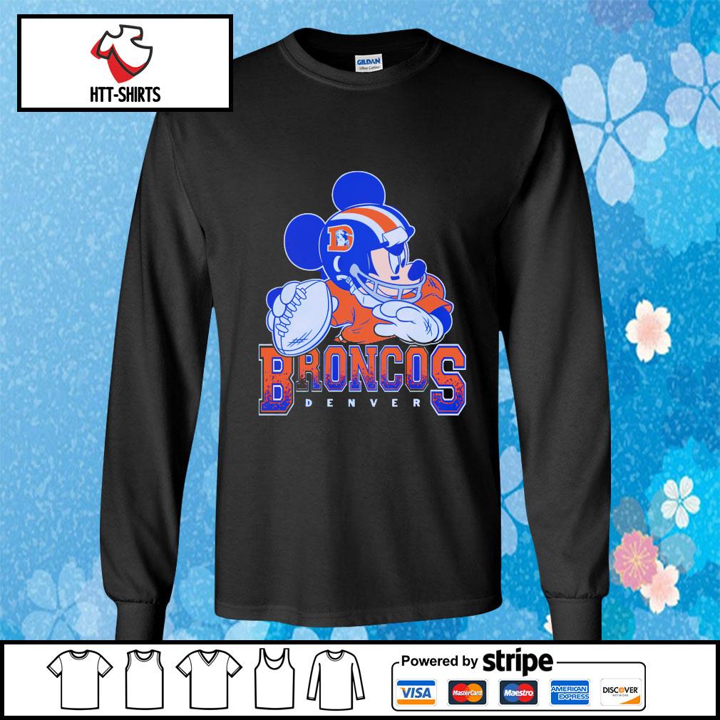 Denver Broncos Junk Food Disney Mickey shirt, hoodie, sweater, long sleeve  and tank top