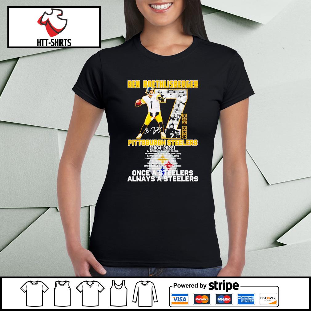 Big Ben Ben Roethlisberger Pittsburgh Steeler Signature Shirt