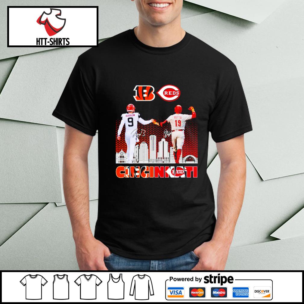 Joe Burrow and Joey Votto Cincinnati sport teams signatures shirt, hoodie,  sweater, long sleeve and tank top