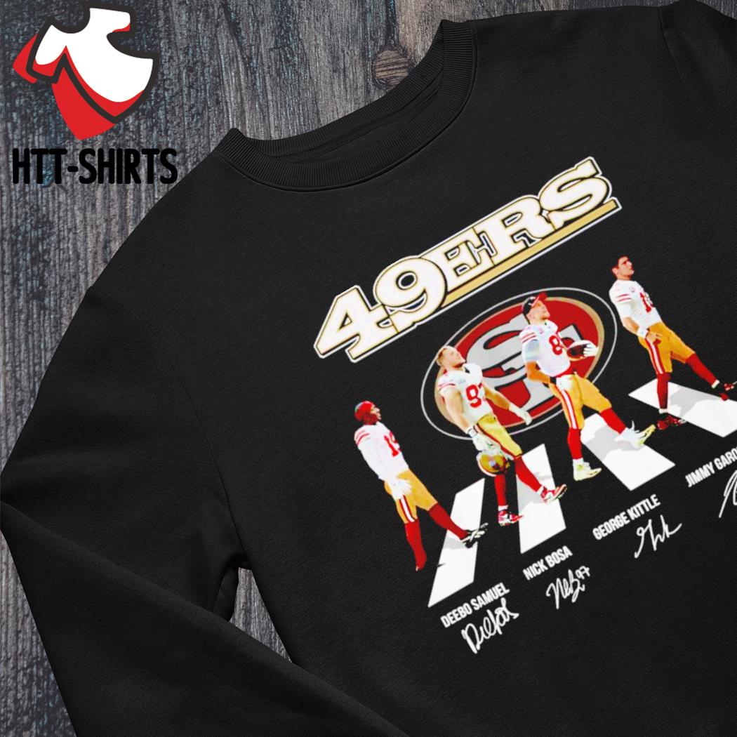 San Francisco 49ers Abbey Road signatures shirt, hoodie, sweater, long  sleeve and tank top