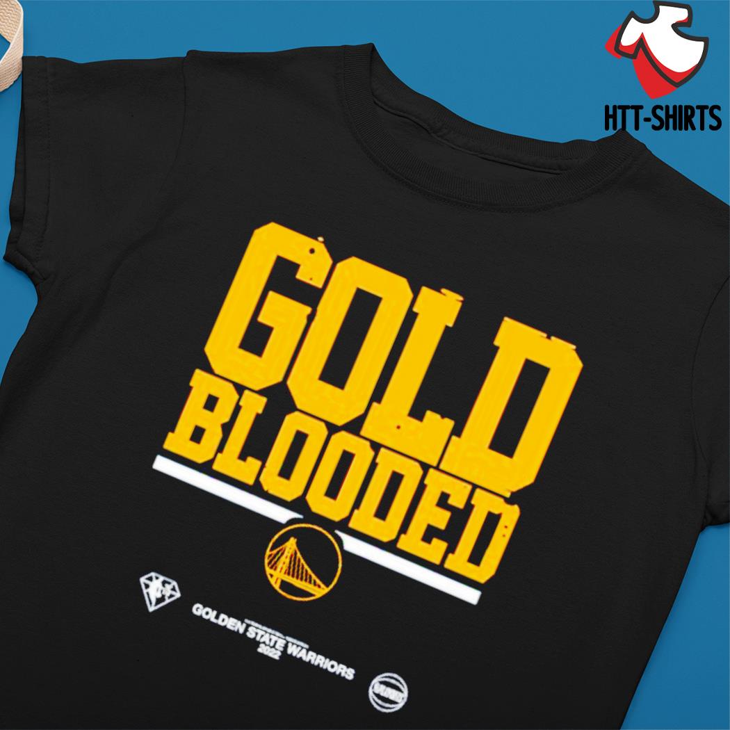 Hottertees Denver Nuggets Vs Golden State Warriors Gold Blooded Shirt