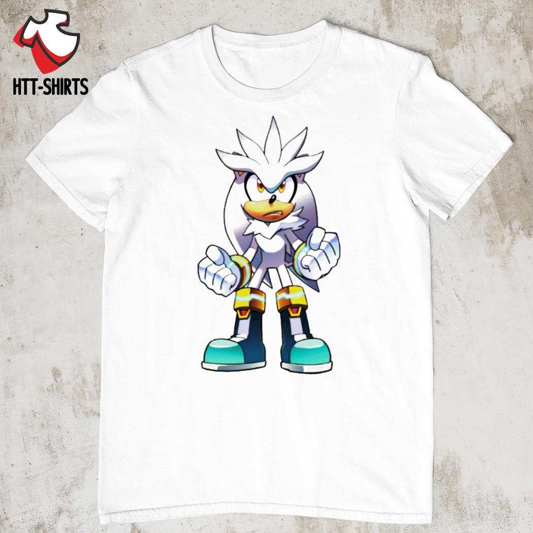 silver the hedgehog shirt