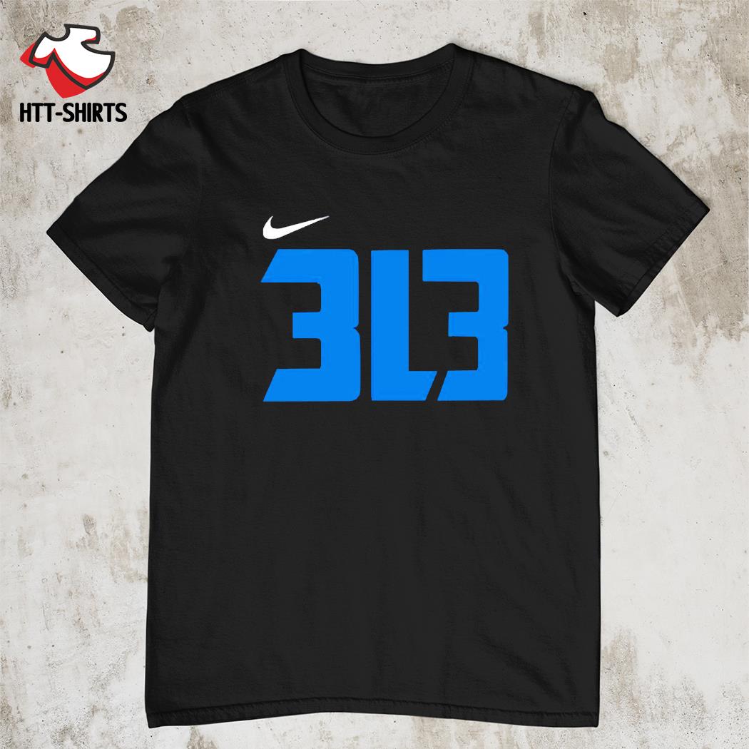 313 3L3 Detroit Lions Shirt - Store T-shirt Shopping Online