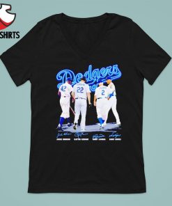 The Dodgers Abbey Road Signatures Los Angeles Dodgers T-shirt