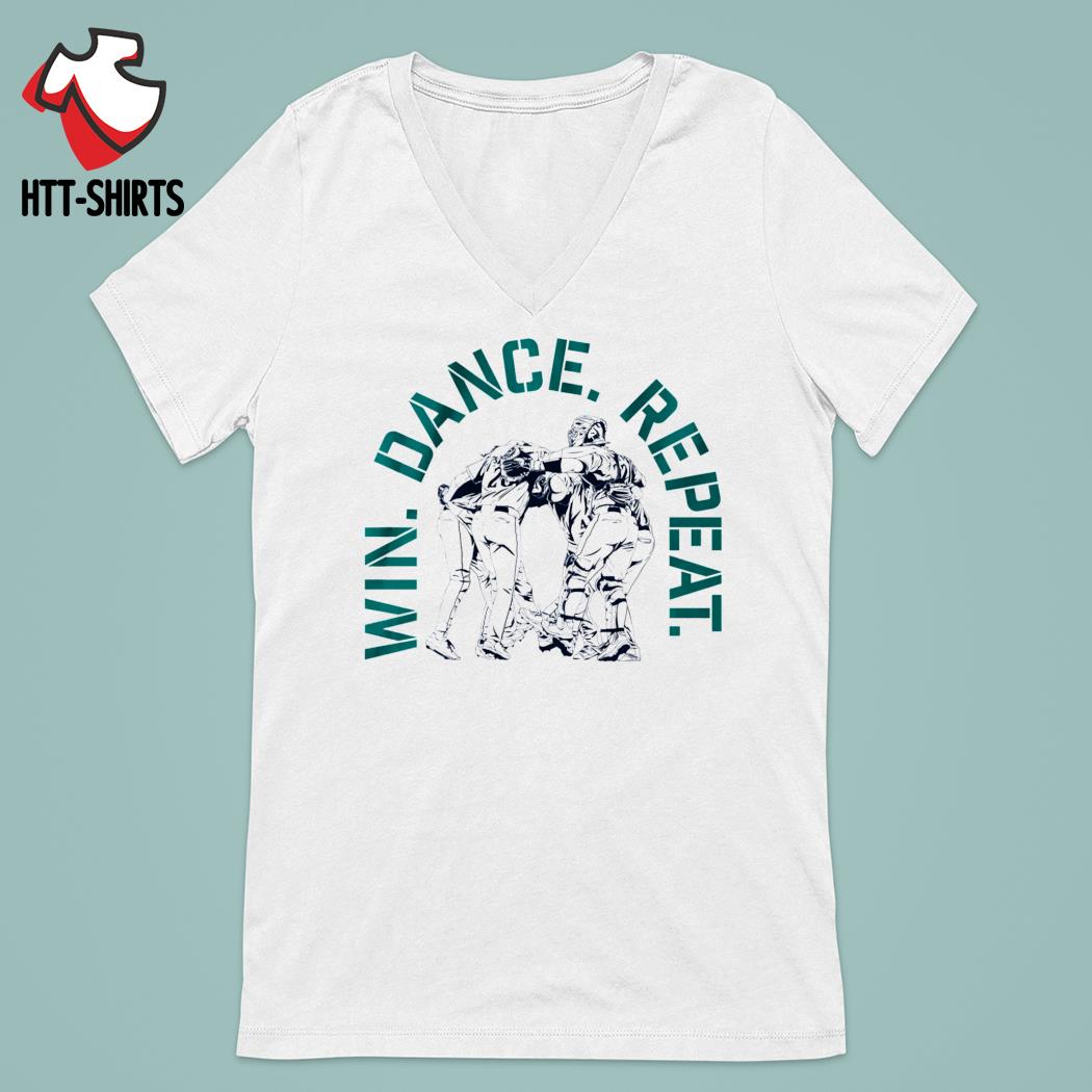 Seattle Mariners Win Dance Repeat Retro Shirt, hoodie, longsleeve,  sweatshirt, v-neck tee