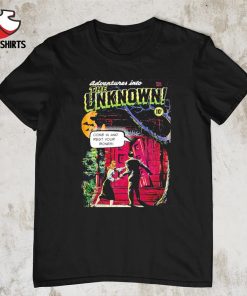 Adventures into the unknown comic shirt
