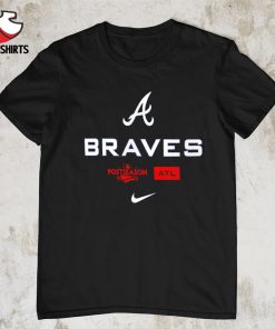 Atlanta Braves Nike 2022 Postseason Authentic Collection Dugout shirt