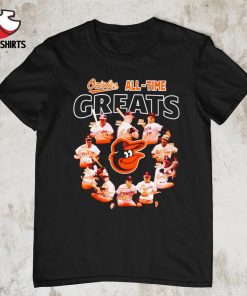 Baltimore Orioles all-time greats signatures shirt