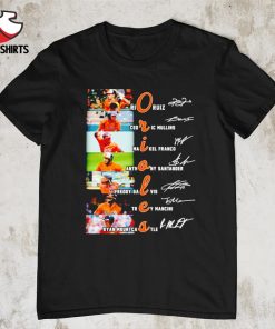 Baltimore Orioles best players signatures shirt