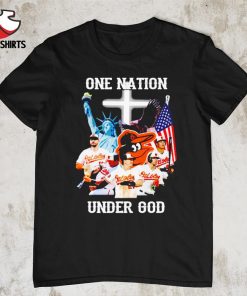 Baltimore Orioles one nation under God shirt