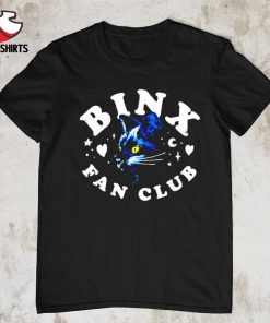 Cat binx fan club shirt
