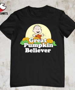 Charlie Brown great pumpkin believer Halloween shirt