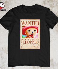 Chopper Wanted Poster One Piece shirt