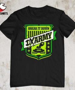 D-Generation X Break It Down DX Army shirt