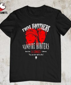 Frog Brothers Vampire Hunters & Comics shirt