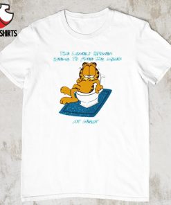 Garfield the lonely stones seems to free his mind at night shirt