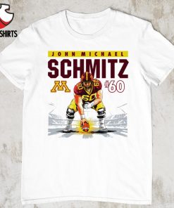 John Michael Schmitz #60 Minnesota Golden Gophers shirt