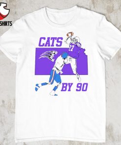 Kansas State Wildcats cats by 90 T-shirt