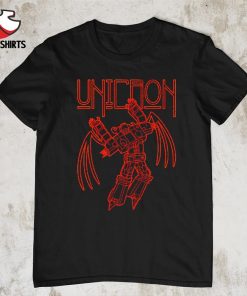 Led planet transformers unicron shirt