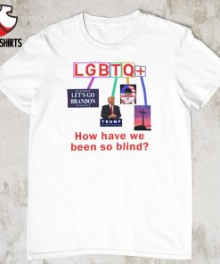 Lgbtq+ how have we been so blind shirt