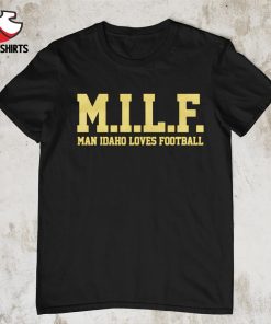 MILF man Idaho loves football shirt