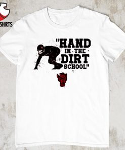 NC State hand in the dirt school shirt