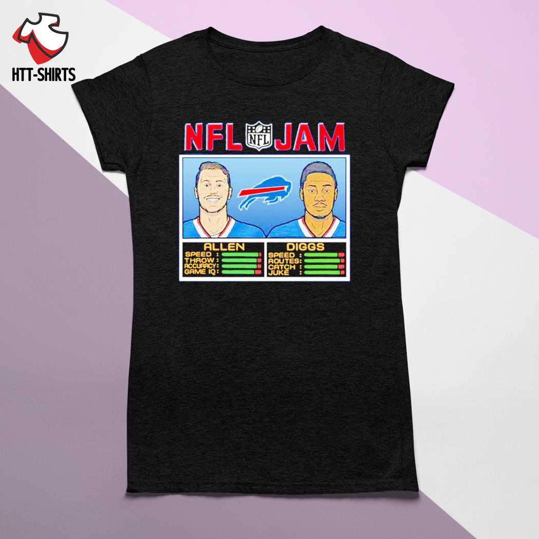 NFL Jam Buffalo Bills Josh Allen and Stefon Diggs shirt, hoodie