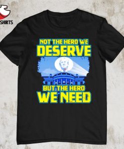 Not the hero we deserve but the hero we need shirt