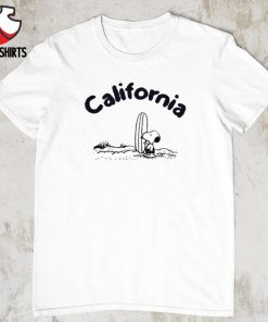 Snoopy California surfing shirt