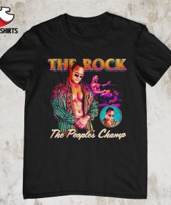 The Rock the people's champ shirt