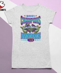 Arizona Diamondbacks 2001 World Series Champions T-Shirt 