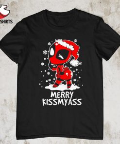 Deadpool merry kiss my ass Christmas shirt