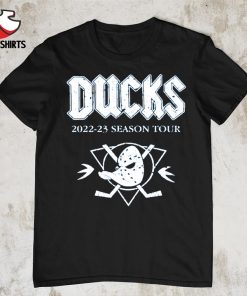 Ducks 2022-23 season tour shirt