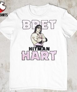 Gray Bret Hart Hitman Raglan Pullover shirt
