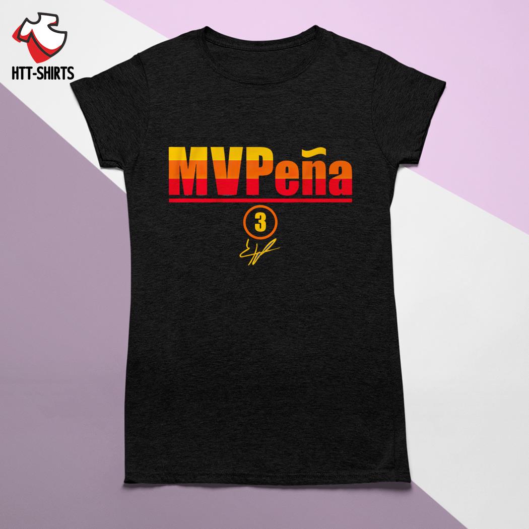 Houston Astros Jeremy Pena Mvpena Signature 2022 Shirt