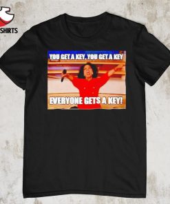 I am the Keymaster you get a key you get a key everyone gets a key shirt