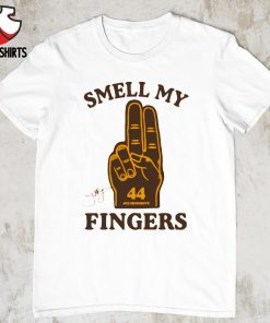 Joe Musgrove smell my fingers MLBPA shirt