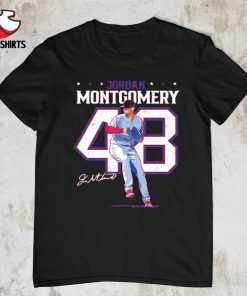 Jordan Montgomery Mlbpa signature shirt