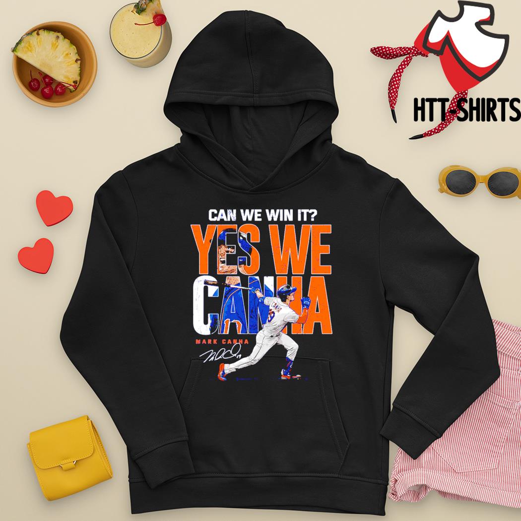 Mark canha yes we can win it mlbpa shirt, hoodie, sweater, long sleeve and  tank top
