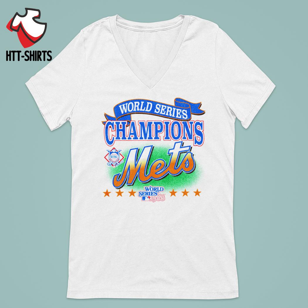 80s New York Mets 1986 World Champs t-shirt Youth Large - The Captains  Vintage