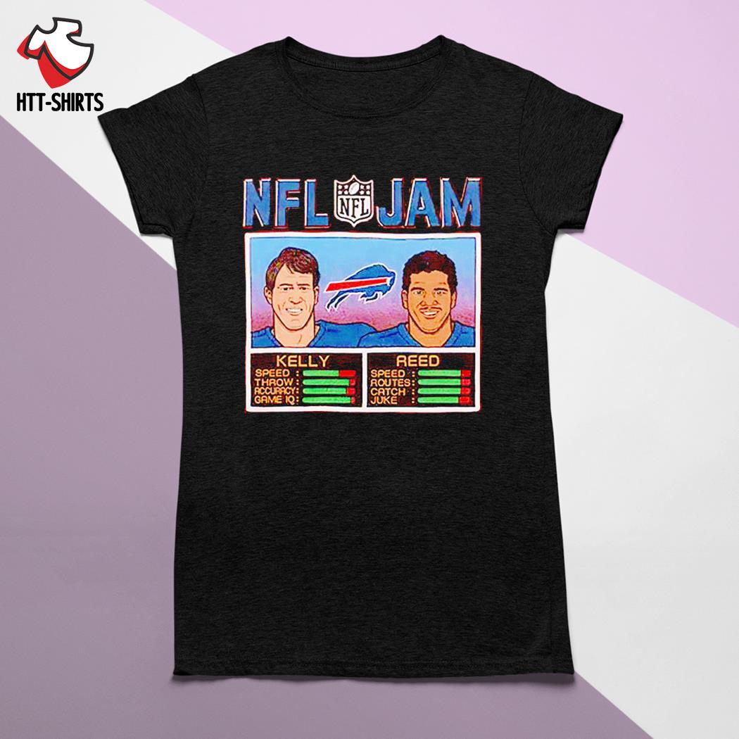 Nfl Jam Buffalo Bills Andre Reed Jim Kelly shirt, hoodie, sweater