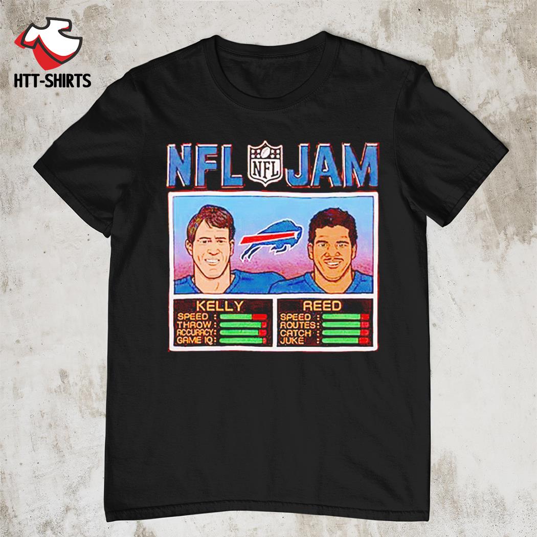 Nfl Jam Buffalo Bills Andre Reed Jim Kelly T-Shirt, hoodie