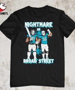 Nightmare on broad street Halloween shirt