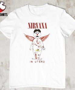 Nirvana in utero cartoon shirt