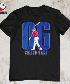Oscar Gonzalez Og called game shirt
