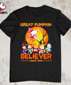 Snoopy Great Pumpkin Believer Since 1966 Snoopy Great Pumpkin Halloween since 1996 shirt