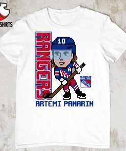Artemi Panarin New York Rangers Pixel Player 2.0 shirt